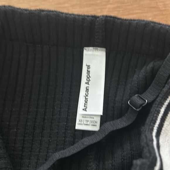 American Apparel Knit Tube Dress with Removeable Straps Size XS! NWOT! - Picture 3 of 4